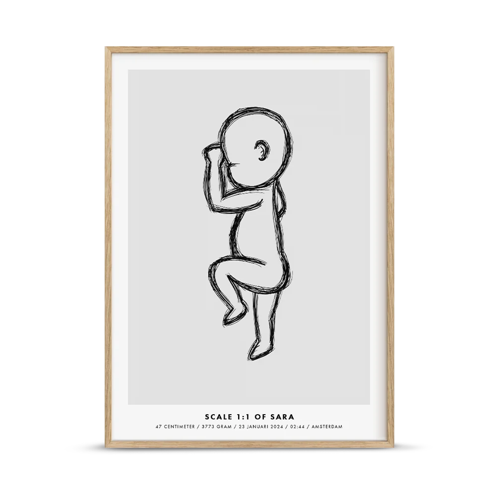 Birth poster 1:1 Birth poster 1:1